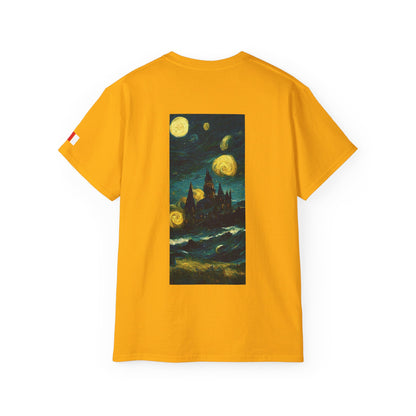 Starry Night Hogwarts Unisex Ultra Cotton Tee