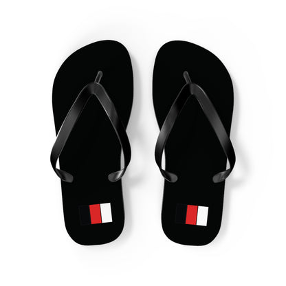 SNOBkill Unisex Flip Flops [Black Edition]