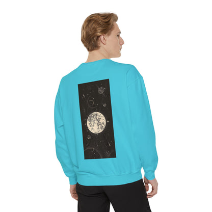 The Moon [1st Edition] Unisex Garment-Dyed Sweatshirt