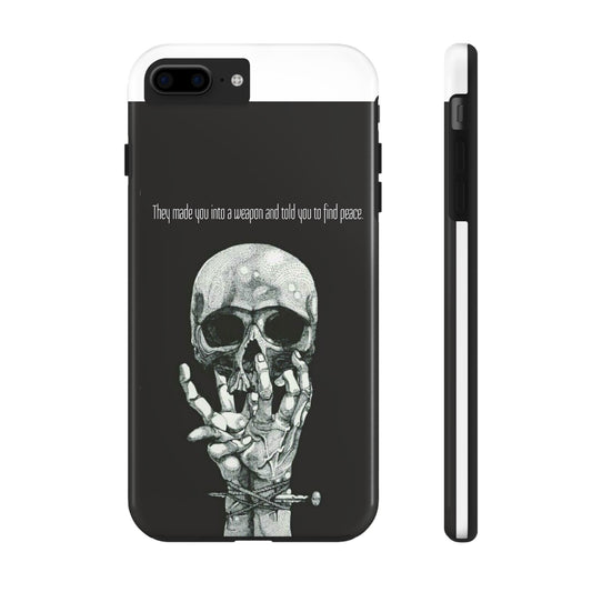 Weapon=Peace Tough Phone Cases