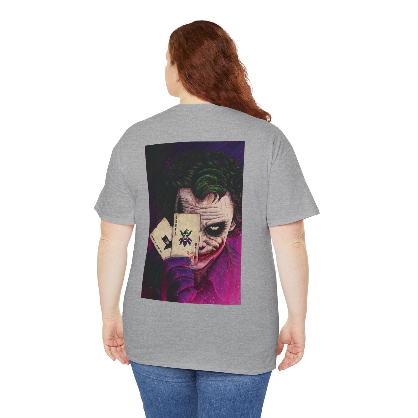 Joker Heath Ledger [2nd Edition] Unisex Heavy Cotton Tee