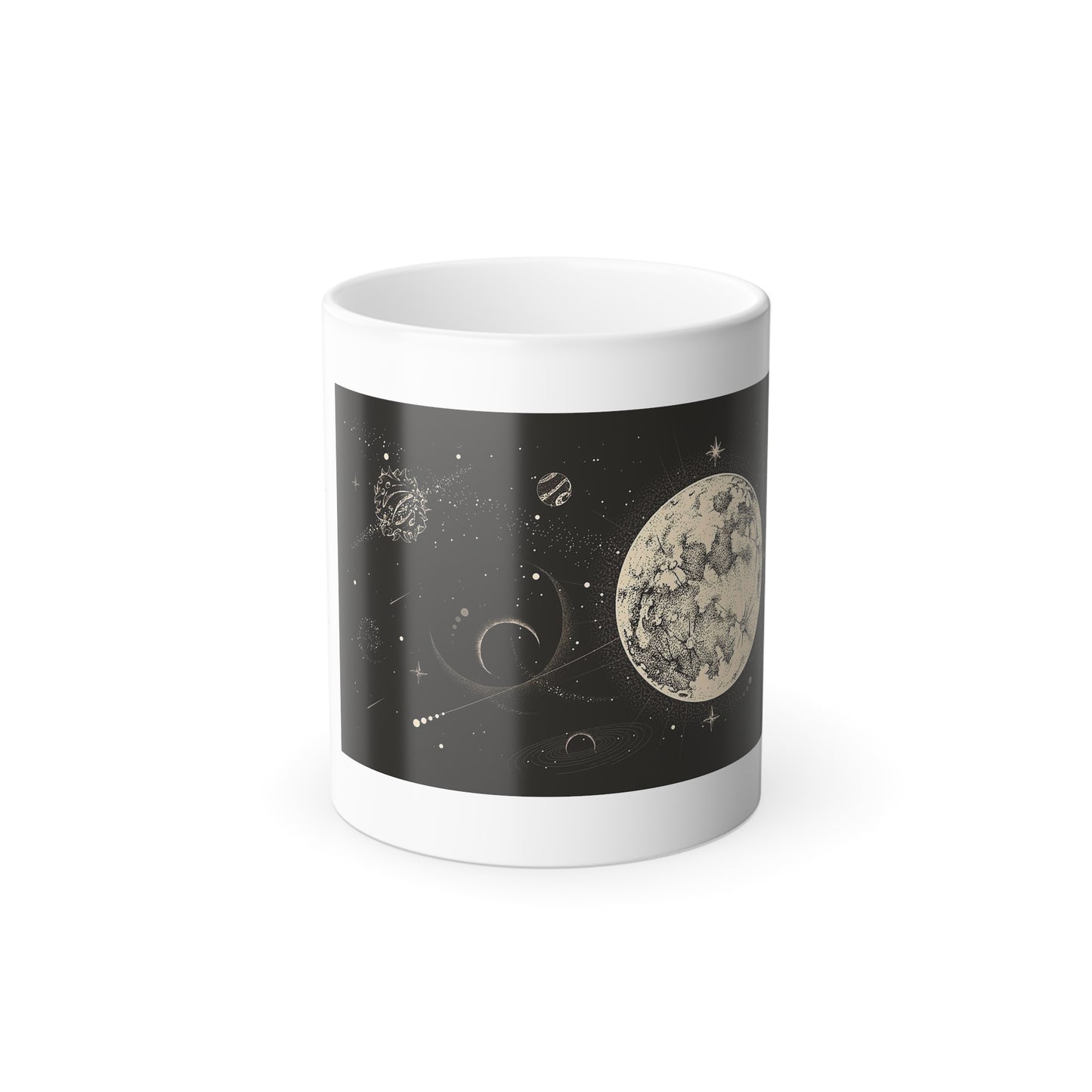 The Moon [1st Edition] Color Morphing Mug, 11oz