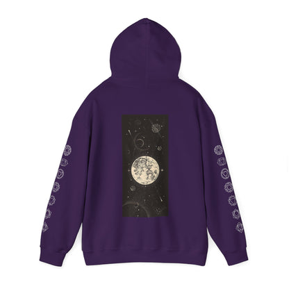 The Moon [1st Edition] Unisex Heavy Blend™ Hooded Sweatshirt