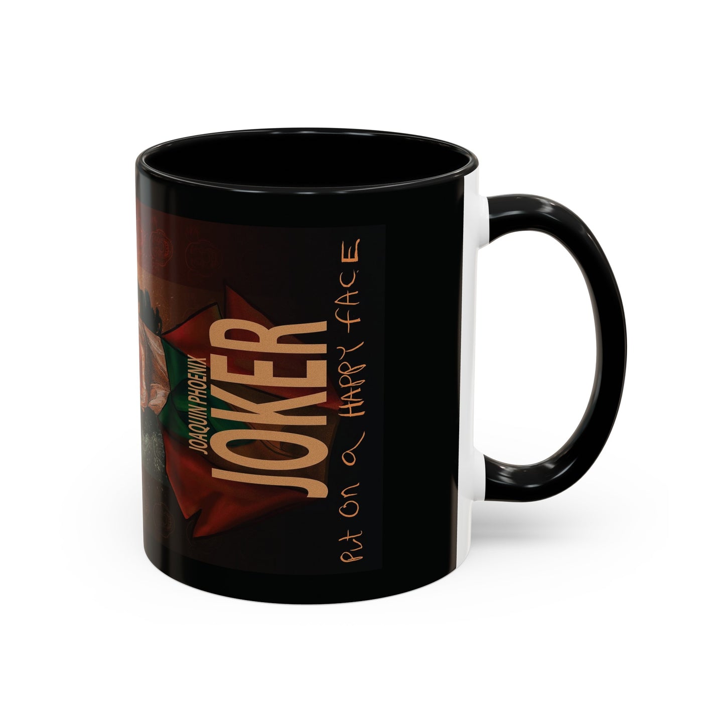 Joker Joaquin Phoenix Accent Coffee Mug, 11oz