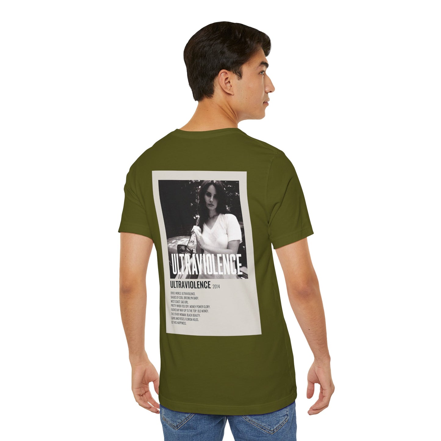 Ultraviolence by Lana Del Rey - 2014 Unisex Jersey Short Sleeve Tee