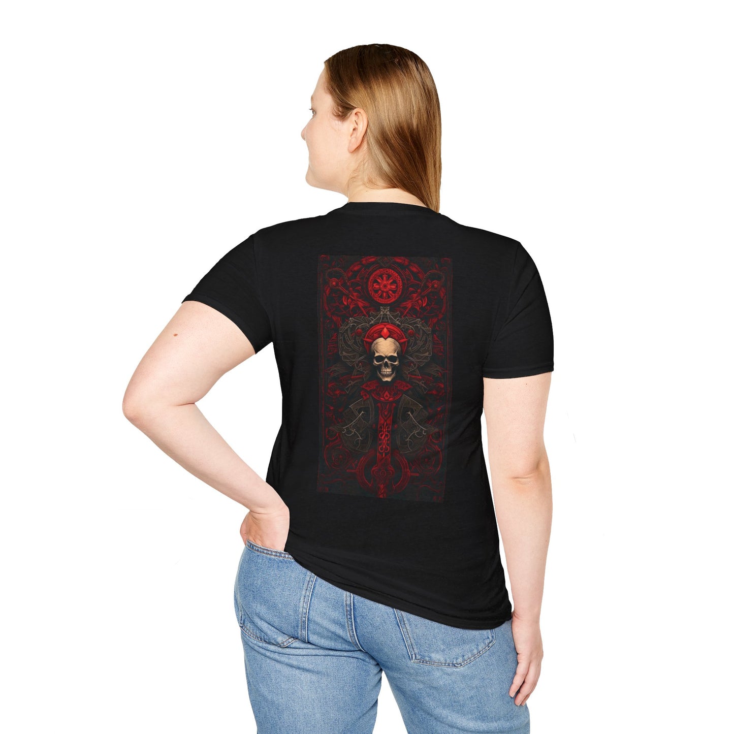 Red Gate Lock Unisex Softstyle T-Shirt