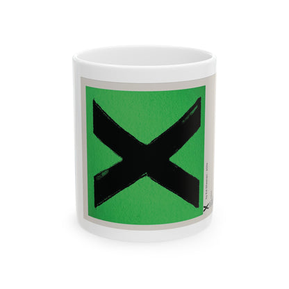 X by Ed Sheeran - 2014 Ceramic Mug, 11oz