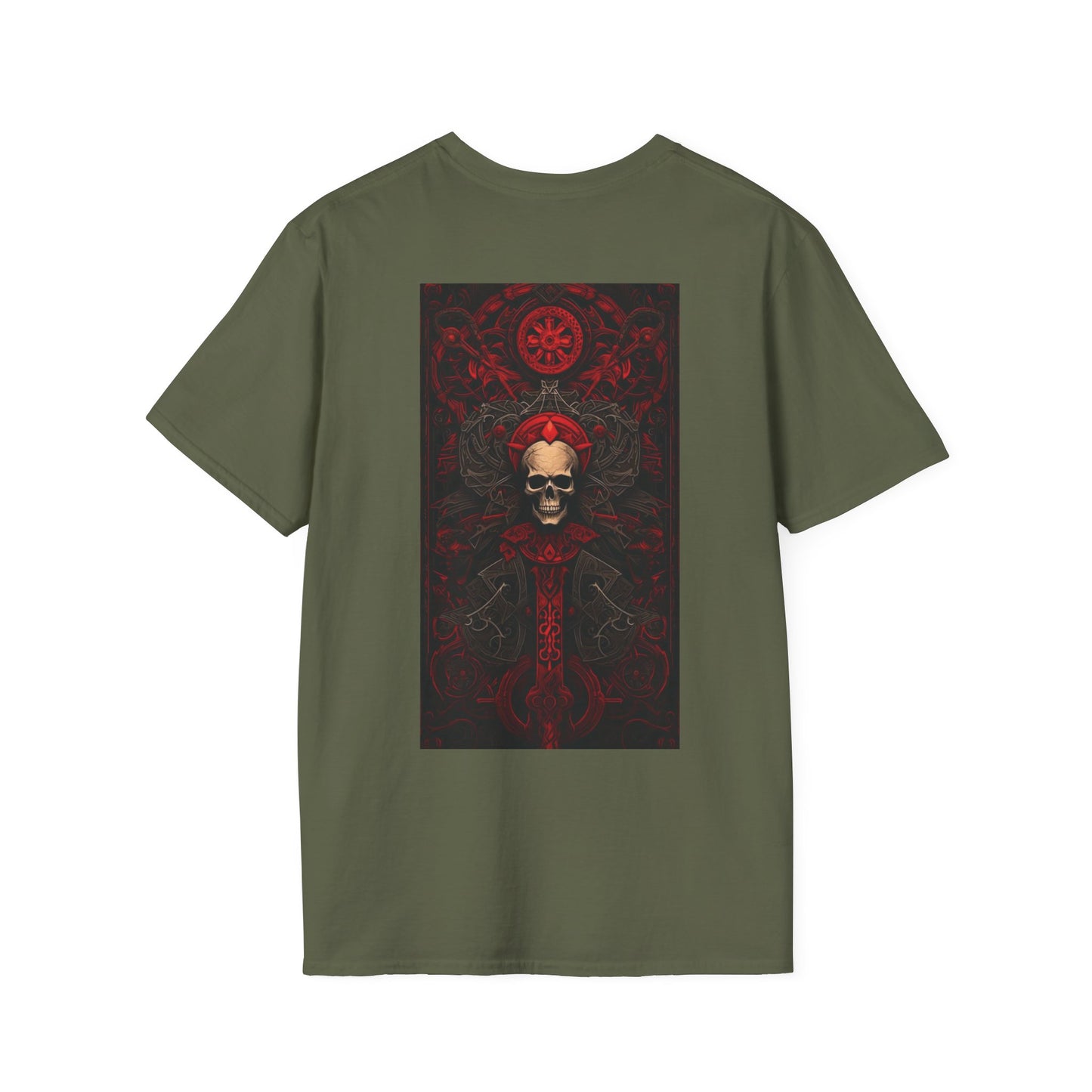 Red Gate Lock Unisex Softstyle T-Shirt