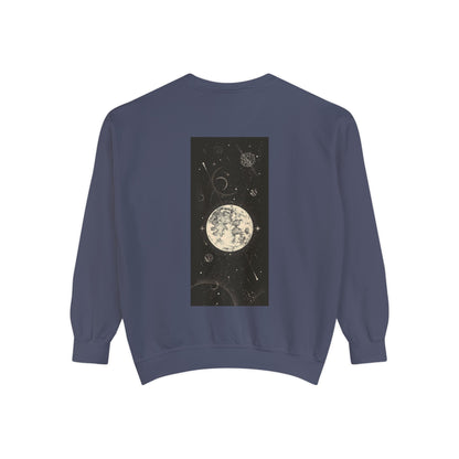 The Moon [1st Edition] Unisex Garment-Dyed Sweatshirt