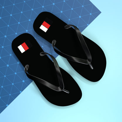 SNOBkill Unisex Flip Flops [Black Edition]