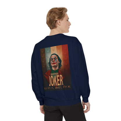 Joker Joaquin Phoenix Unisex Garment-Dyed Sweatshirt