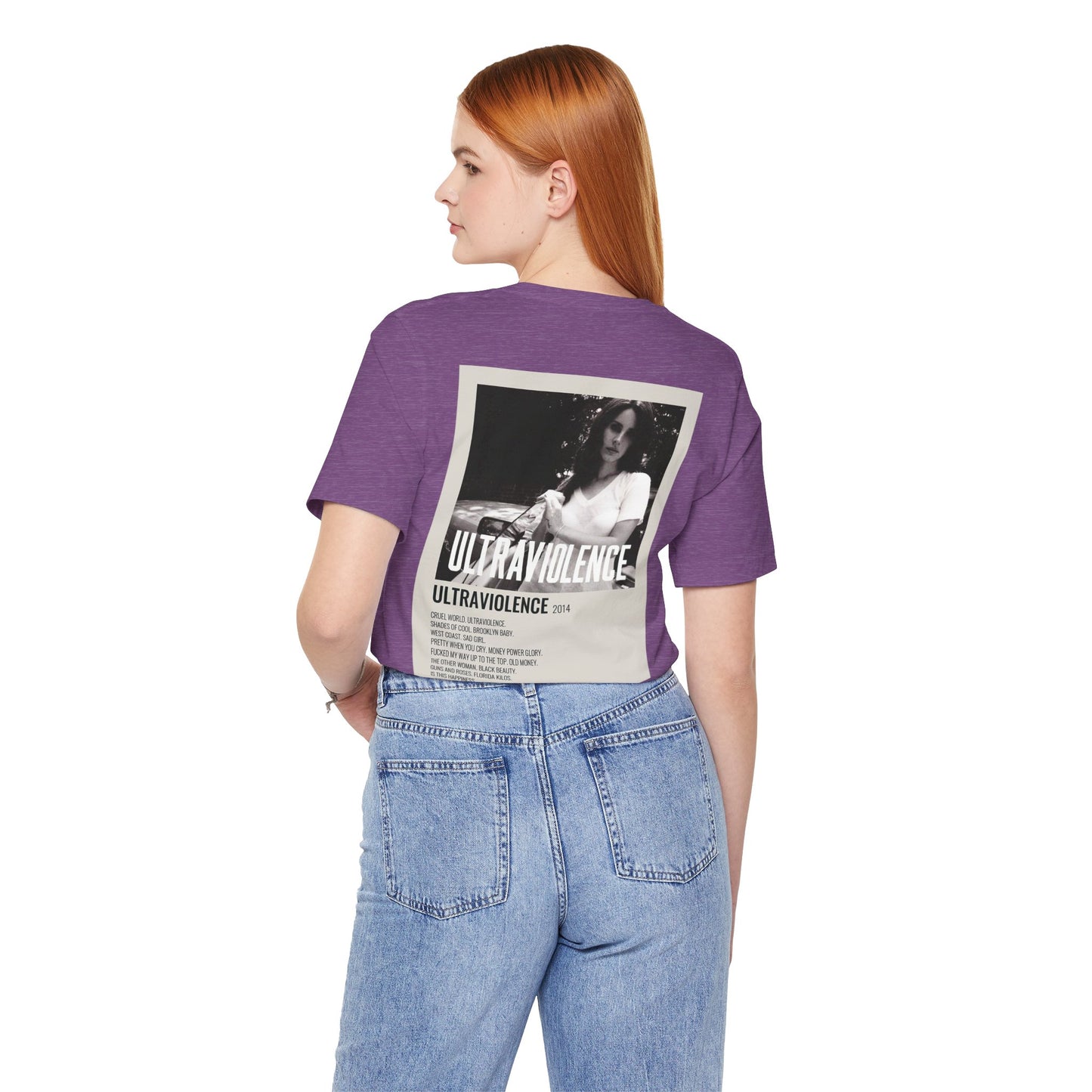 Ultraviolence by Lana Del Rey - 2014 Unisex Jersey Short Sleeve Tee