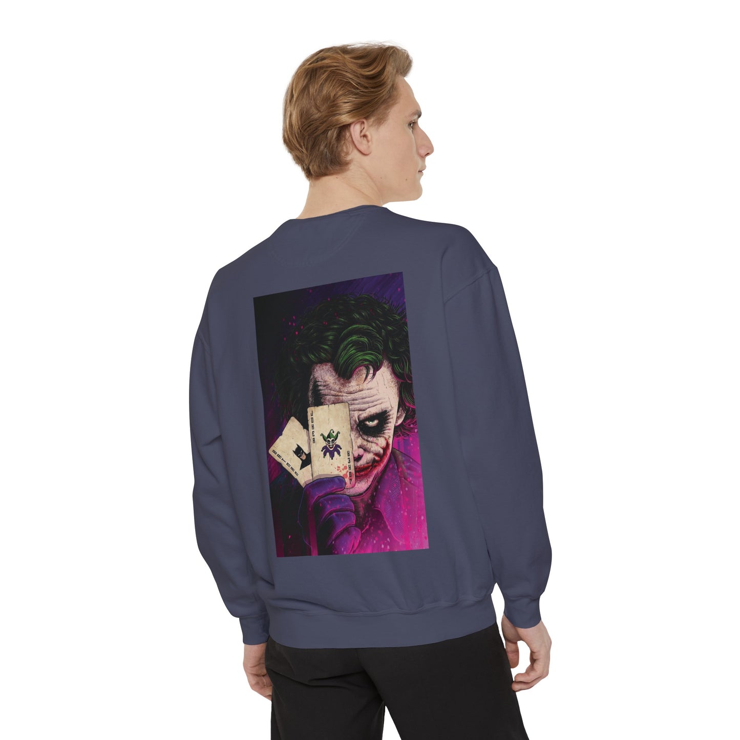 Joker Heath Ledger [2nd Edition] Unisex Garment-Dyed Sweatshirt