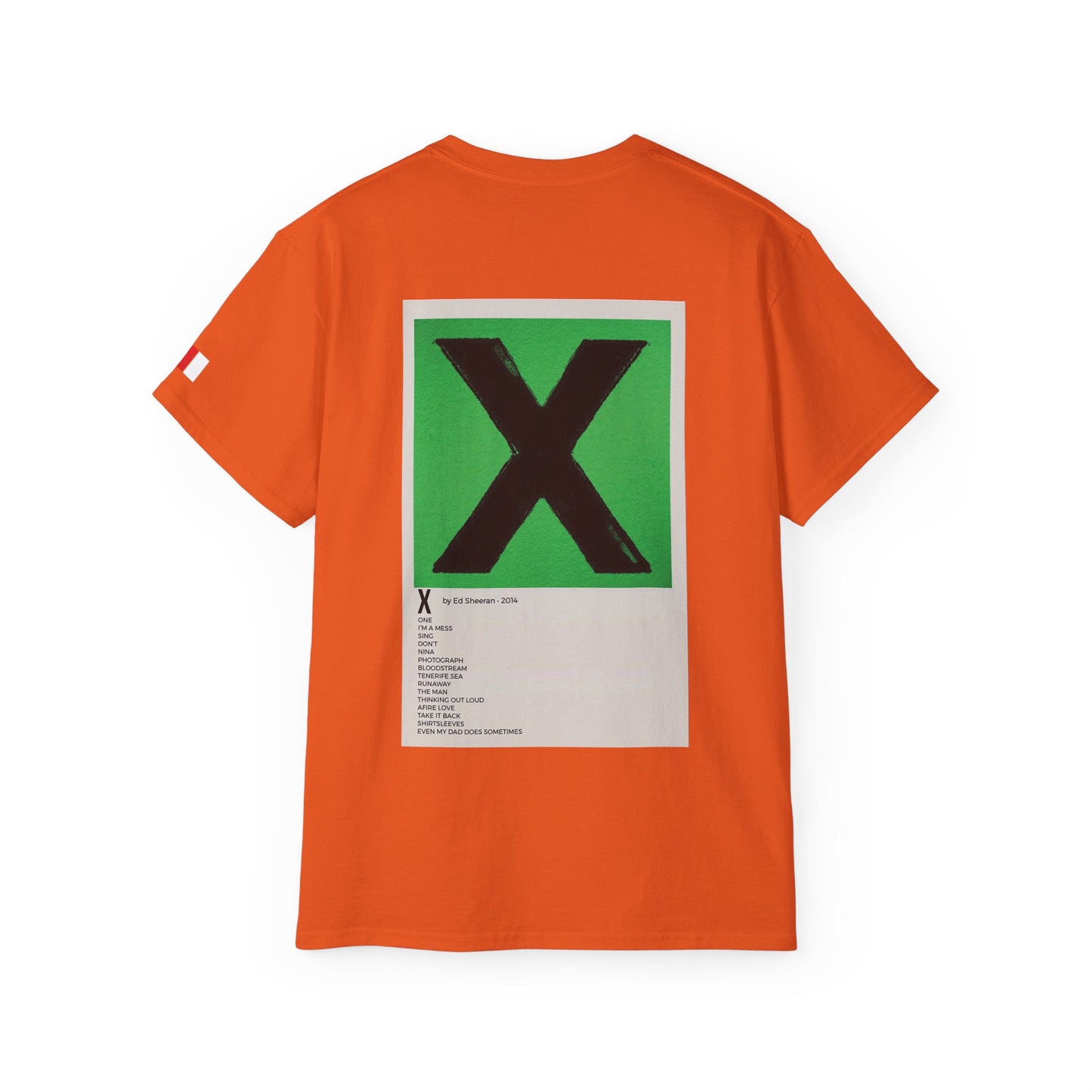 X by Ed Sheeran - 2014 Unisex Ultra Cotton Tee