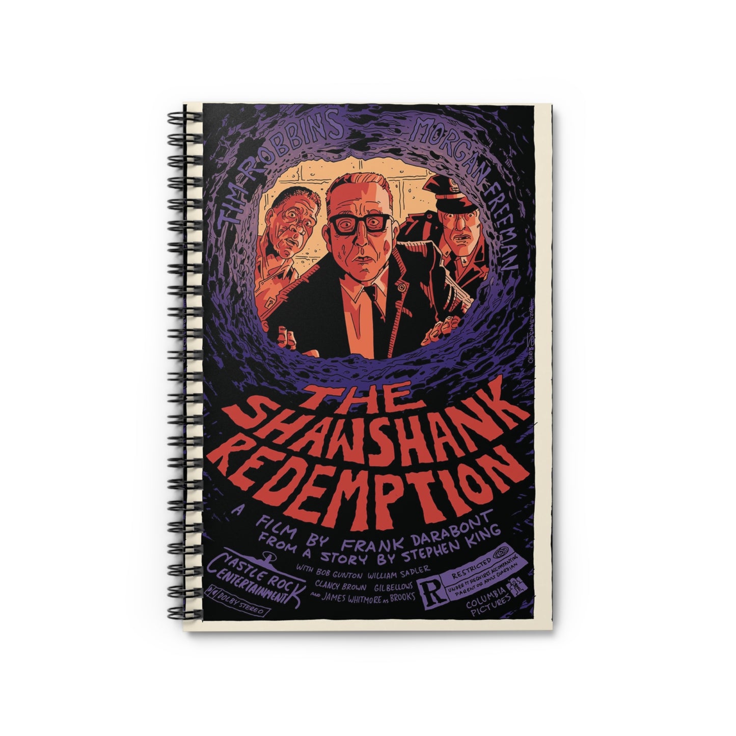 The Shawshank Redemption [2nd Edition] Spiral Notebook - Ruled Line