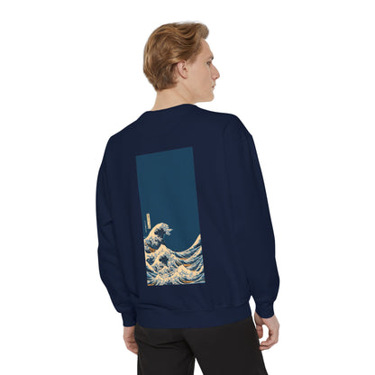 Waves [3rd Edition] Unisex Garment-Dyed Sweatshirt