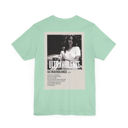 Ultraviolence by Lana Del Rey - 2014 Unisex Jersey Short Sleeve Tee