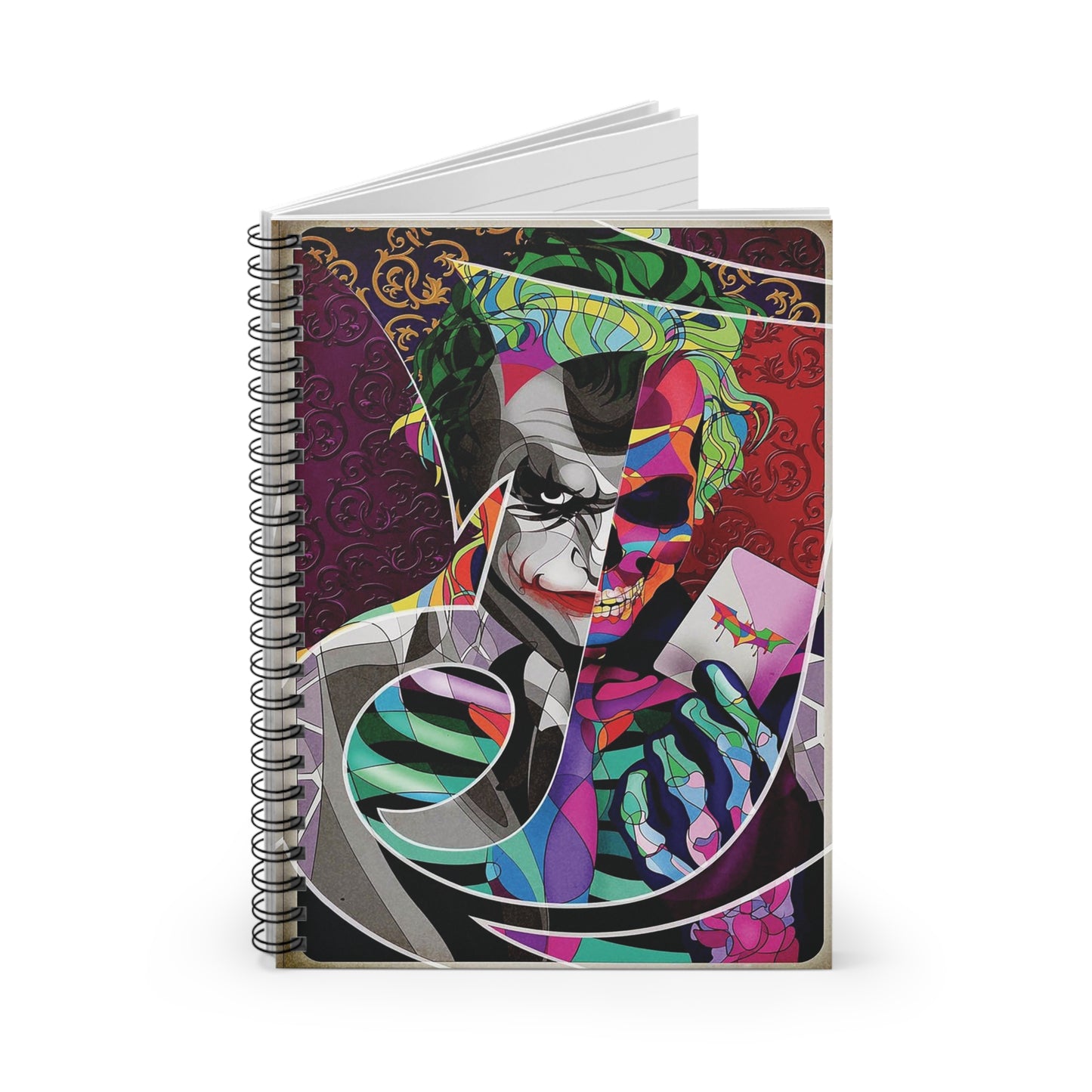 Joker Heath Ledger [1st Edition] Spiral Notebook - Ruled Line