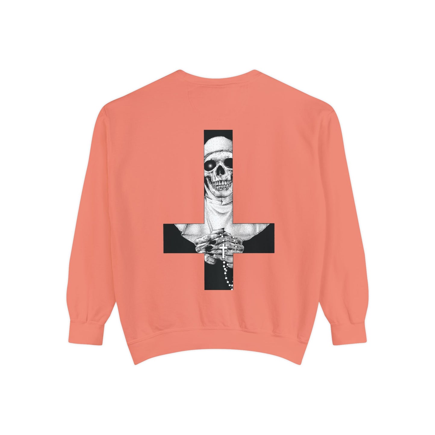 Nun Skull [1st Edition] Unisex Garment-Dyed Sweatshirt