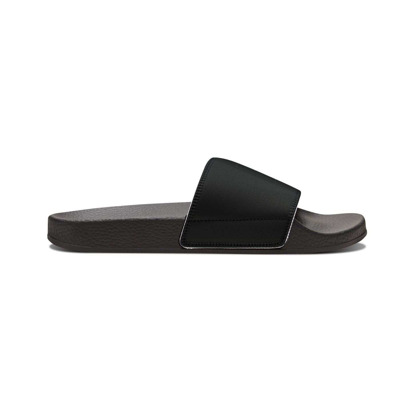 SNOBkill Men's PU Slide Sandals [Black Strap Edition]