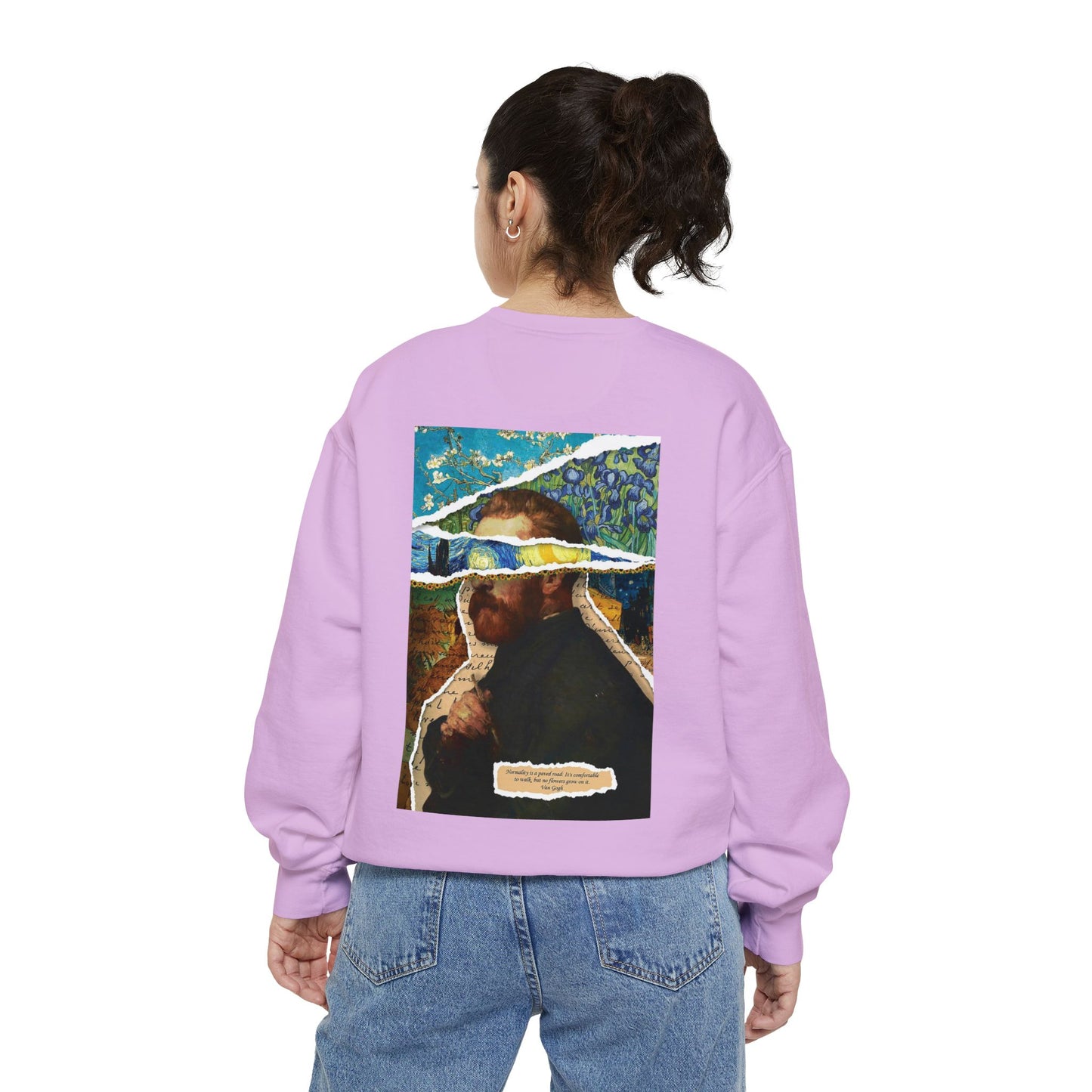 Vincent van Gogh Unisex Garment-Dyed Sweatshirt