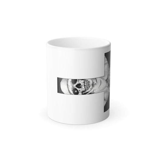 Nun Skull [1st Edition] Color Morphing Mug, 11oz