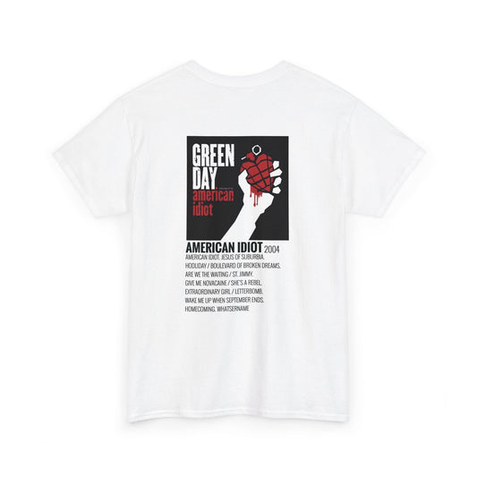 American Idiot by Green Day - 2004 Unisex Heavy Cotton Tee