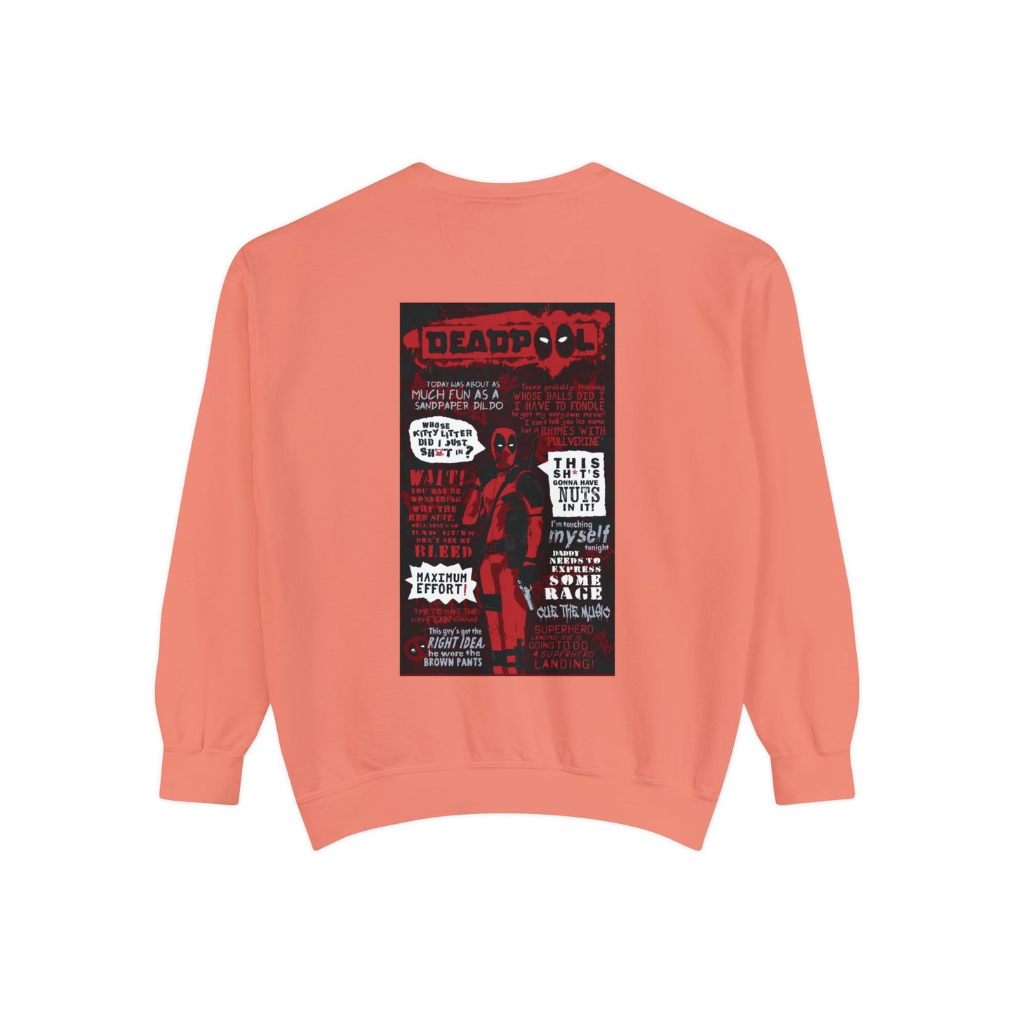 Deadpool [1st Edition] Unisex Garment-Dyed Sweatshirt