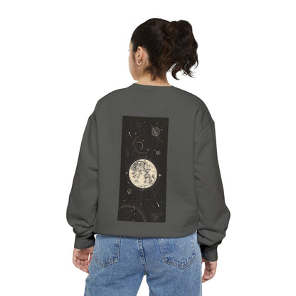 The Moon [1st Edition] Unisex Garment-Dyed Sweatshirt