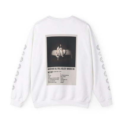 WHEN WE ALL FALL ASLEEP, WHERE DO WE GO? by Billie Eilish - 2019 Unisex Heavy Blend™ Crewneck Sweatshirt