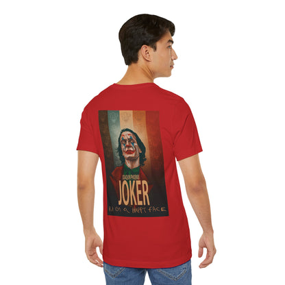 Joker Joaquin Phoenix Unisex Jersey Short Sleeve Tee