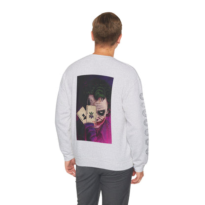 Joker Heath Ledger [2nd Edition] Unisex Heavy Blend™ Crewneck Sweatshirt