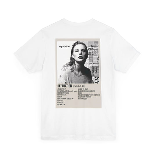 Reputation by Taylor Swift - 2017 Unisex Jersey Short Sleeve Tee