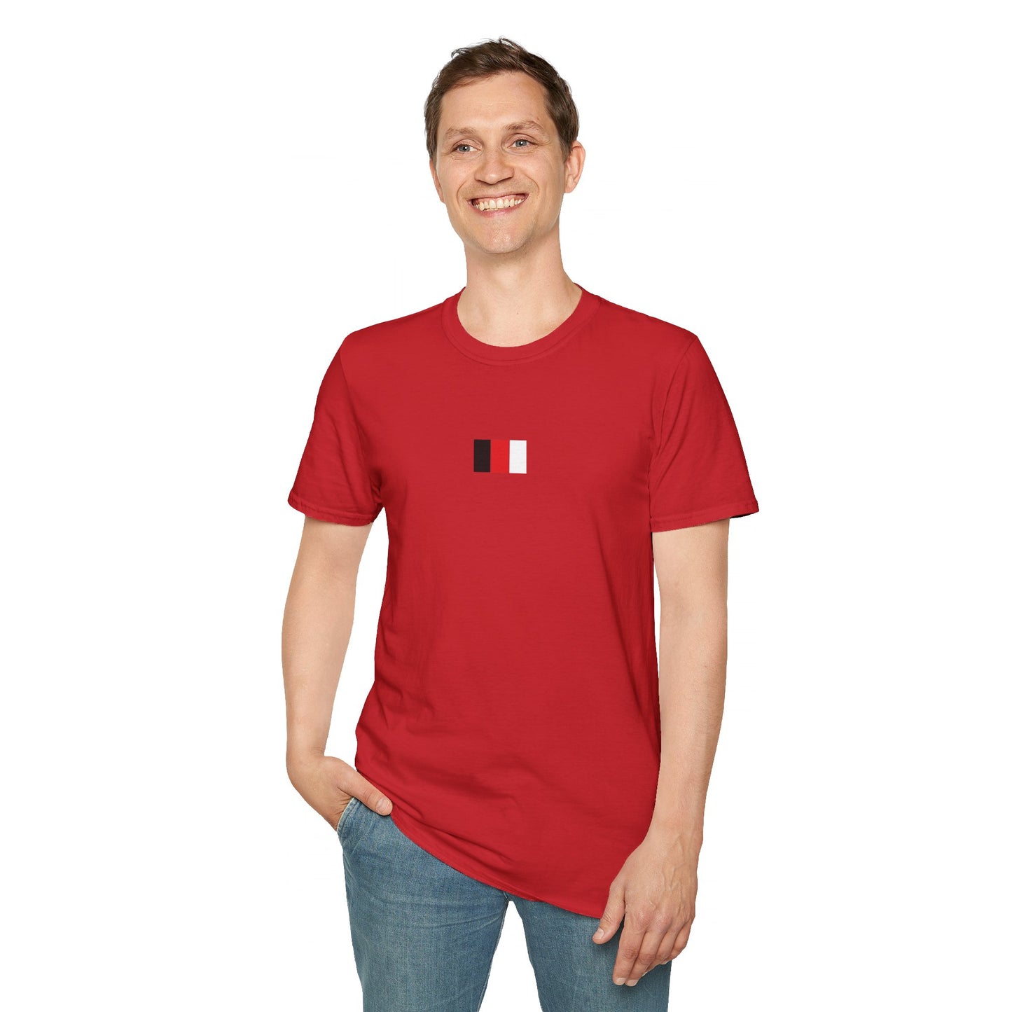 Red Gate Lock Unisex Softstyle T-Shirt