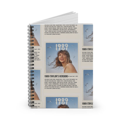 1989 - 2023 Spiral Notebook - Ruled Line