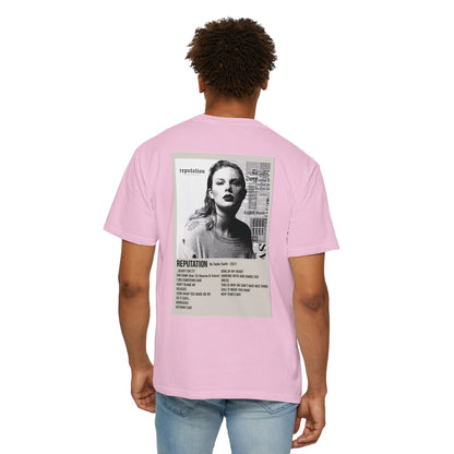 Reputation by Taylor Swift - 2017 Unisex Garment-Dyed T-shirt