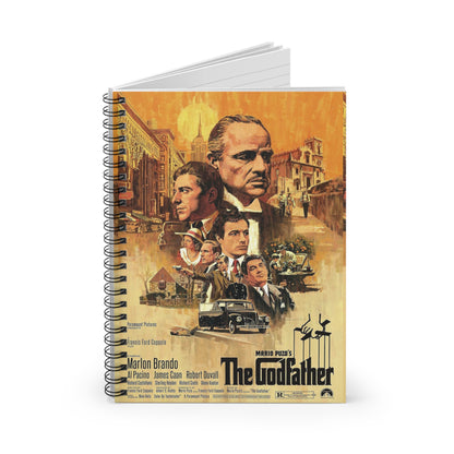 The Godfather Spiral Notebook - Ruled Line