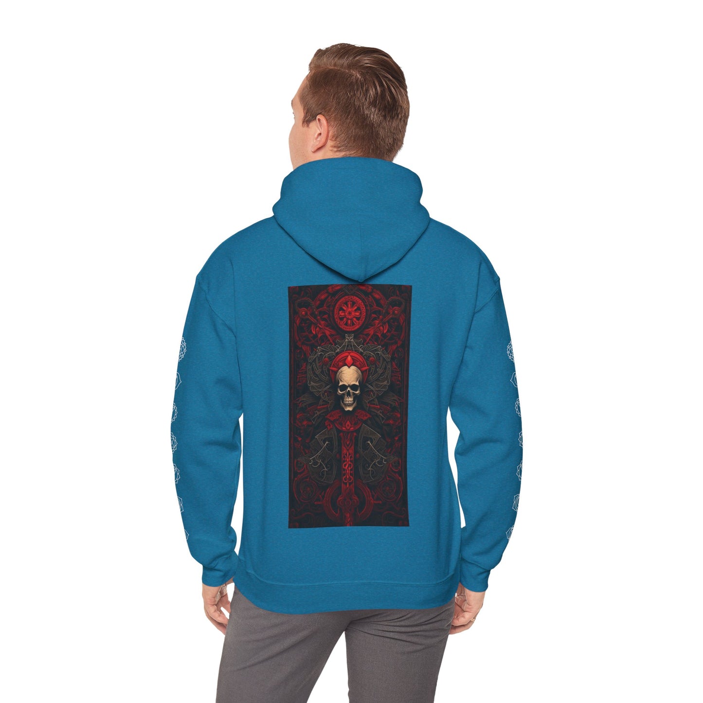 Red Gate Lock Unisex Heavy Blend™ Hooded Sweatshirt