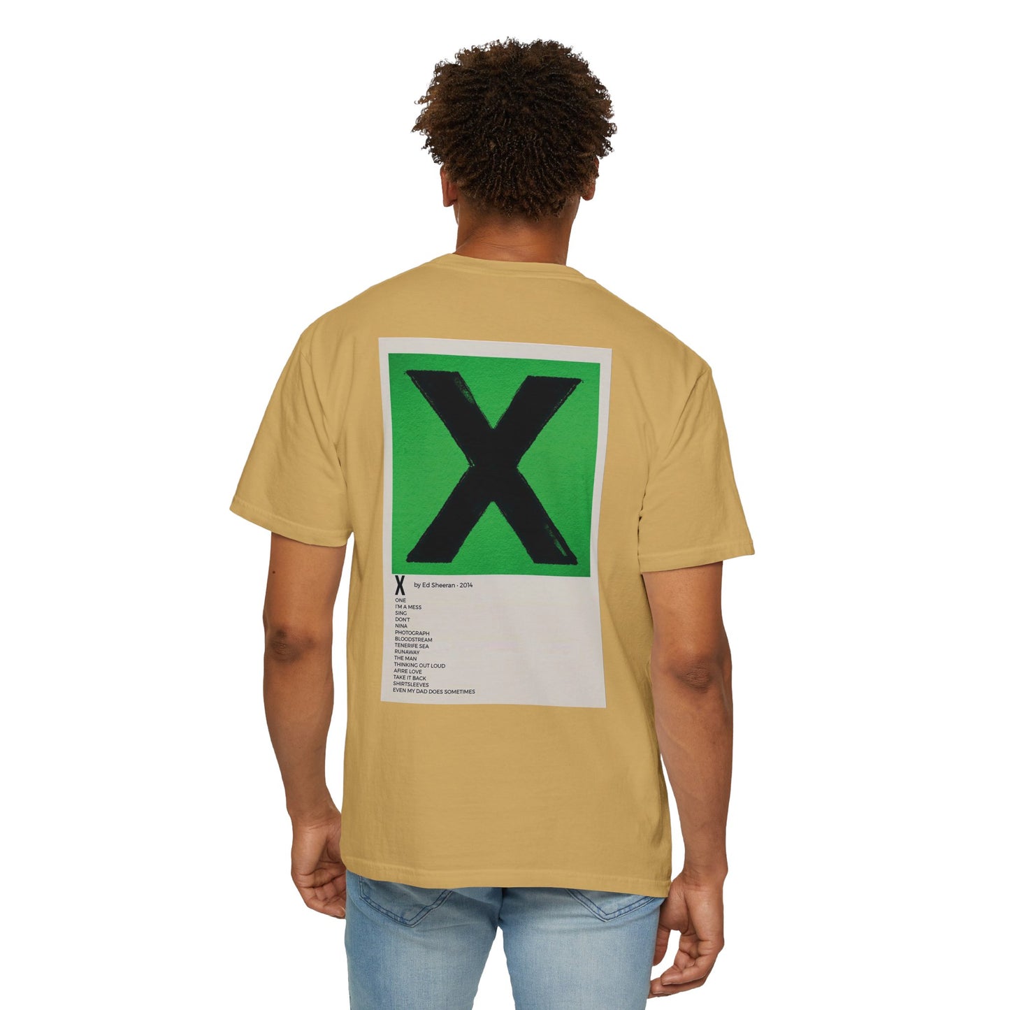 X by Ed Sheeran - 2014 Unisex Garment-Dyed T-shirt