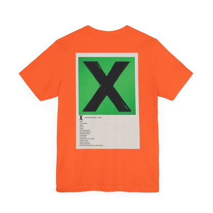 X by Ed Sheeran - 2014 Unisex Jersey Short Sleeve Tee