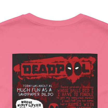 Deadpool [1st Edition] Unisex Jersey Short Sleeve Tee