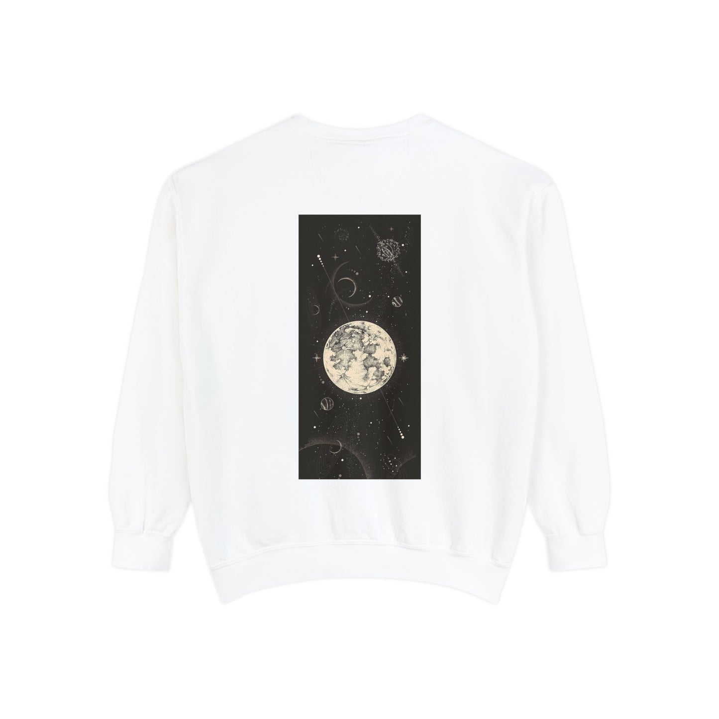 The Moon [1st Edition] Unisex Garment-Dyed Sweatshirt