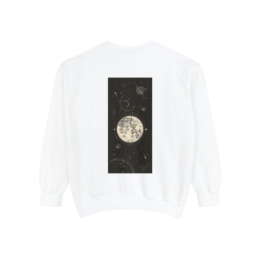 The Moon [1st Edition] Unisex Garment-Dyed Sweatshirt