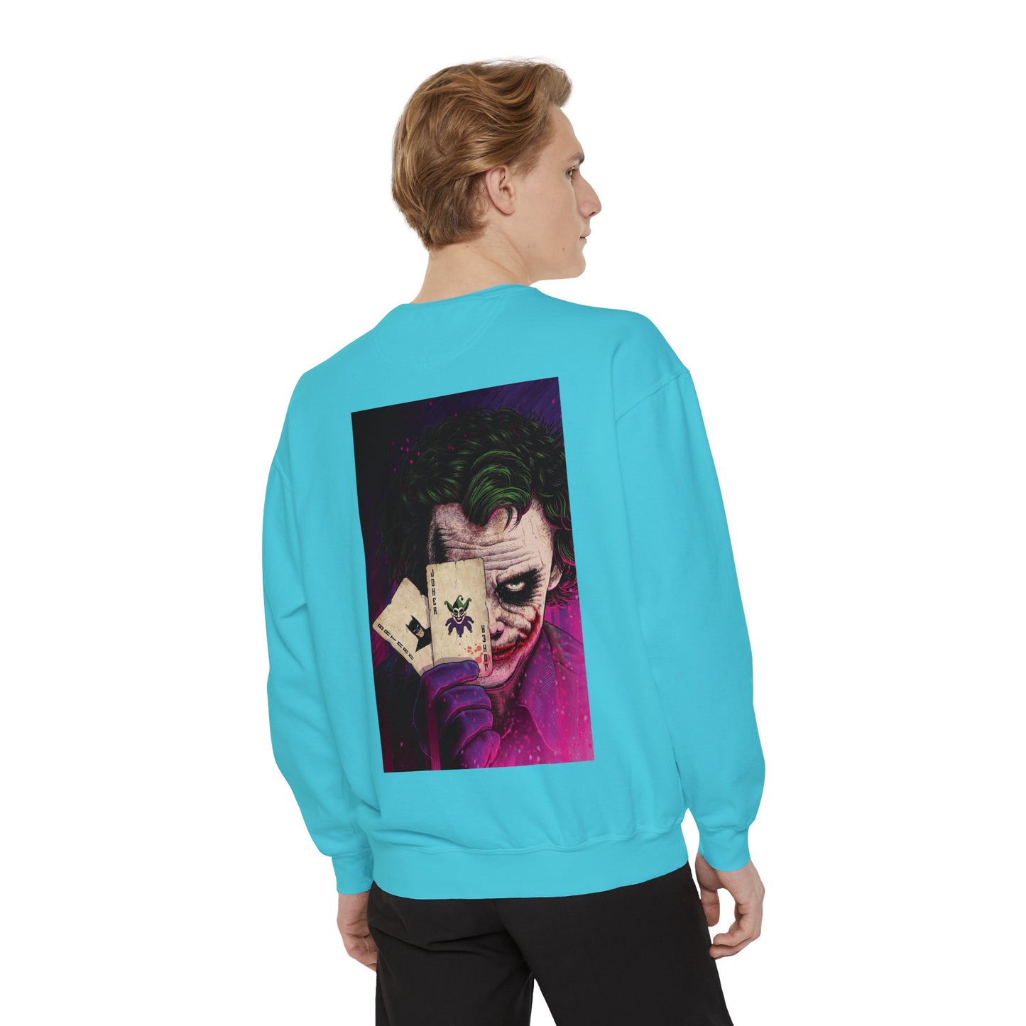 Joker Heath Ledger [2nd Edition] Unisex Garment-Dyed Sweatshirt