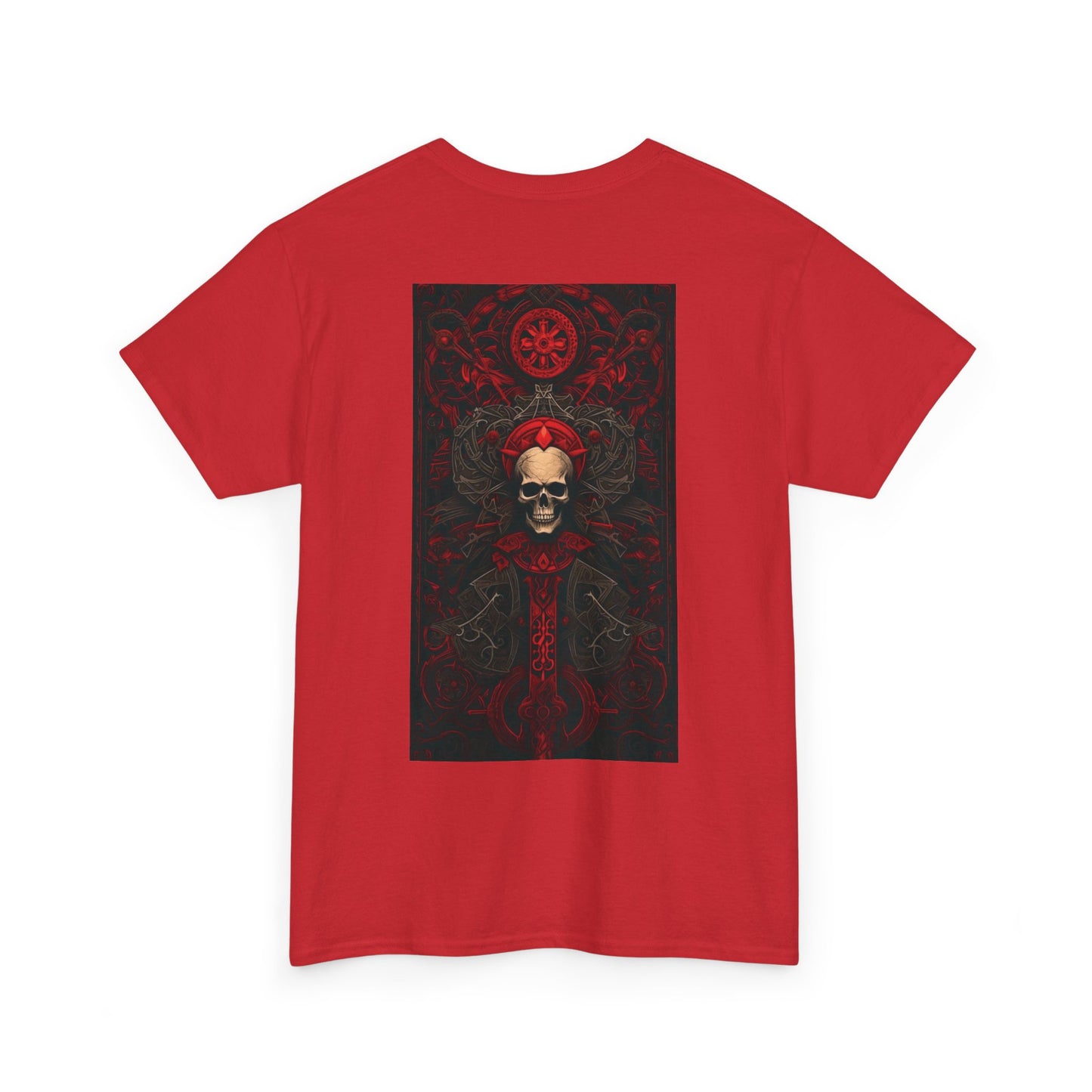 Red Gate Lock Unisex Heavy Cotton Tee