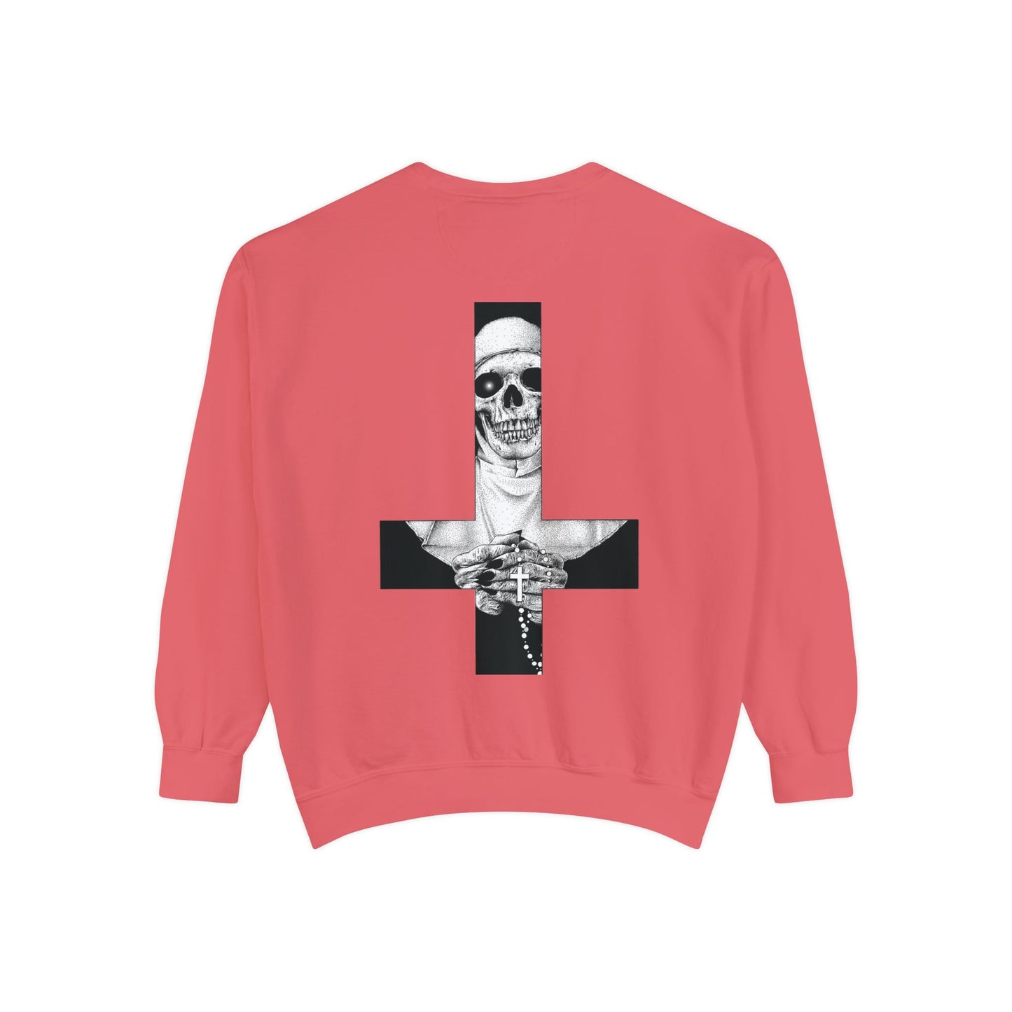 Nun Skull [1st Edition] Unisex Garment-Dyed Sweatshirt