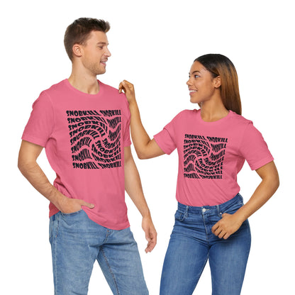 Red Gate Lock Unisex Jersey Short Sleeve Tee