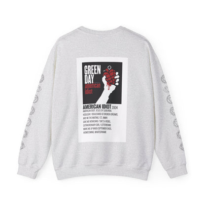 American Idiot by Green Day - 2004 Unisex Heavy Blend™ Crewneck Sweatshirt