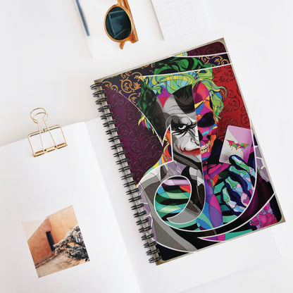 Joker Heath Ledger [1st Edition] Spiral Notebook - Ruled Line