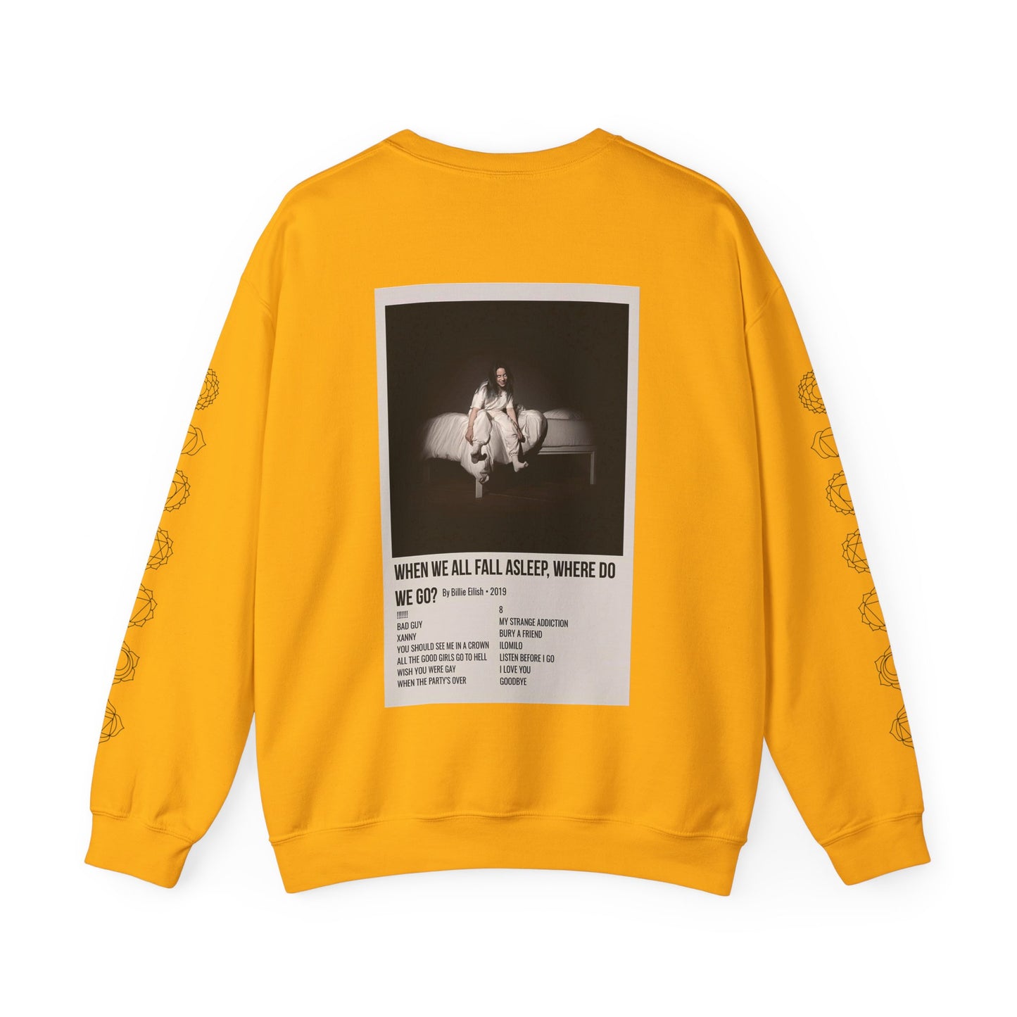 WHEN WE ALL FALL ASLEEP, WHERE DO WE GO? by Billie Eilish - 2019 Unisex Heavy Blend™ Crewneck Sweatshirt